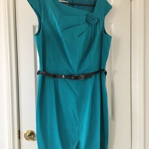 Dress Barn - turquoise dress
